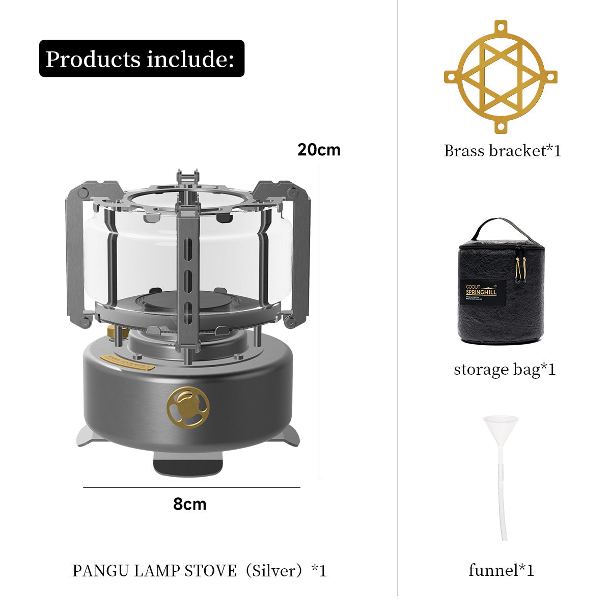 Pangu Camping Stove - gooutspringhill