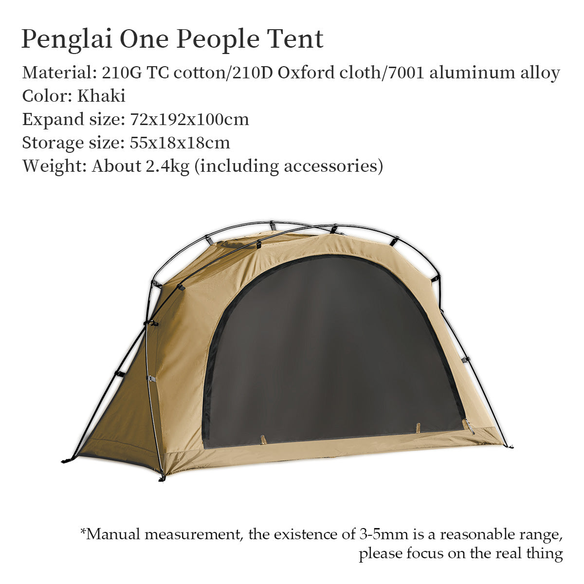 Springhill Camping Tent 1/2/3 Person Tents - gooutspringhill