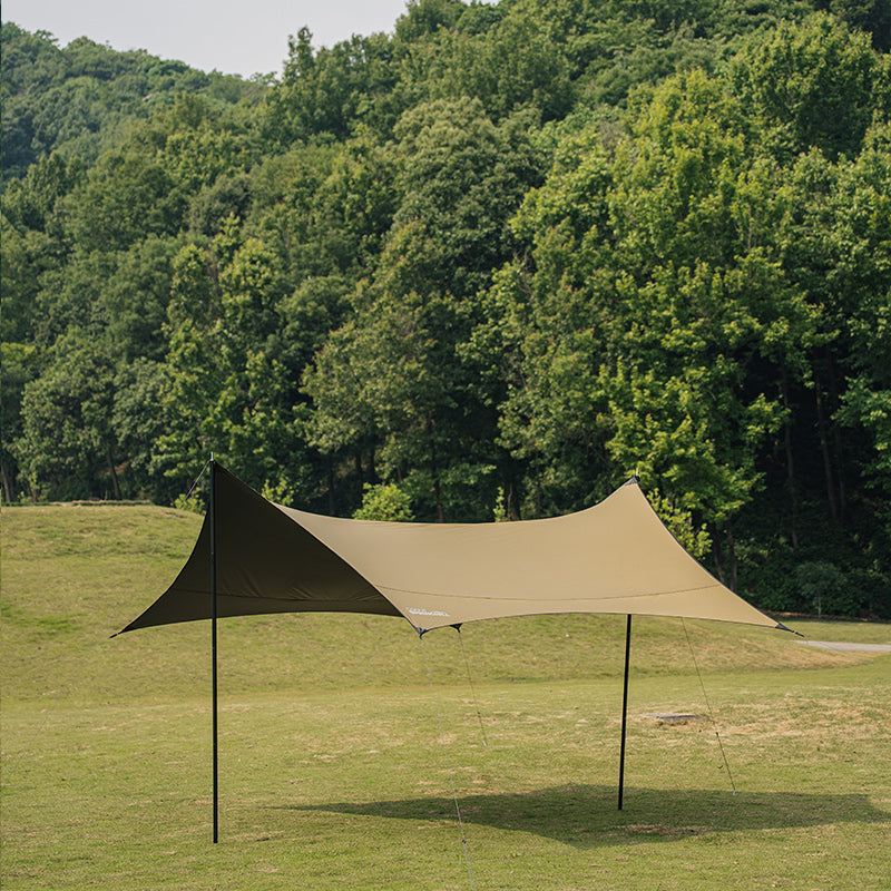 Hexagonal sun protection Sky curtain - gooutspringhill