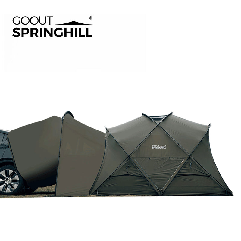 Kunlun Car Trunk Tents Connector - gooutspringhill