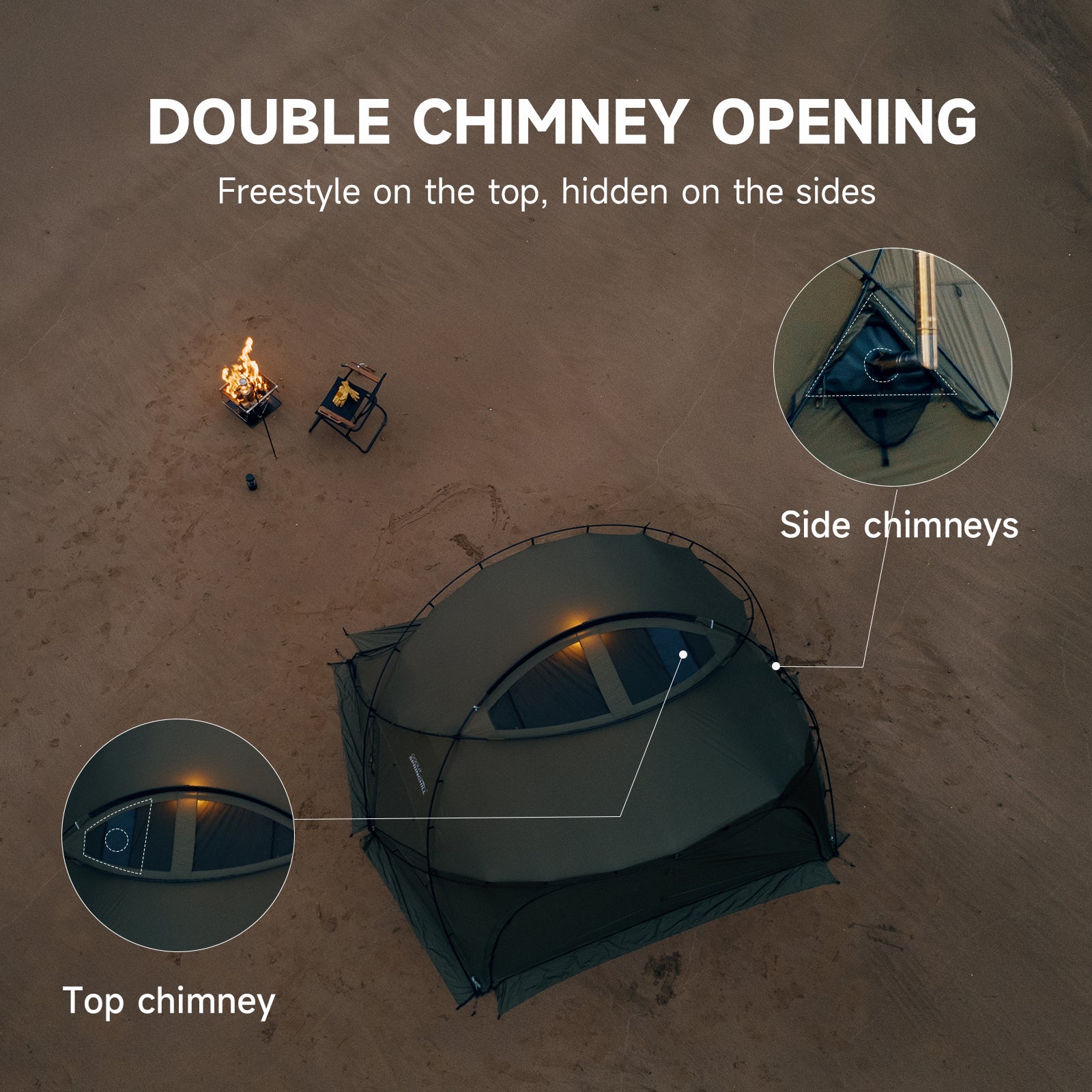 Kunlun Nylon Camping Tent Pro 3.0 – gooutspringhill