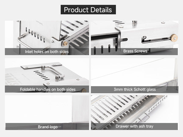 BAIZE IGT Tabletop Fireplace - gooutspringhill
