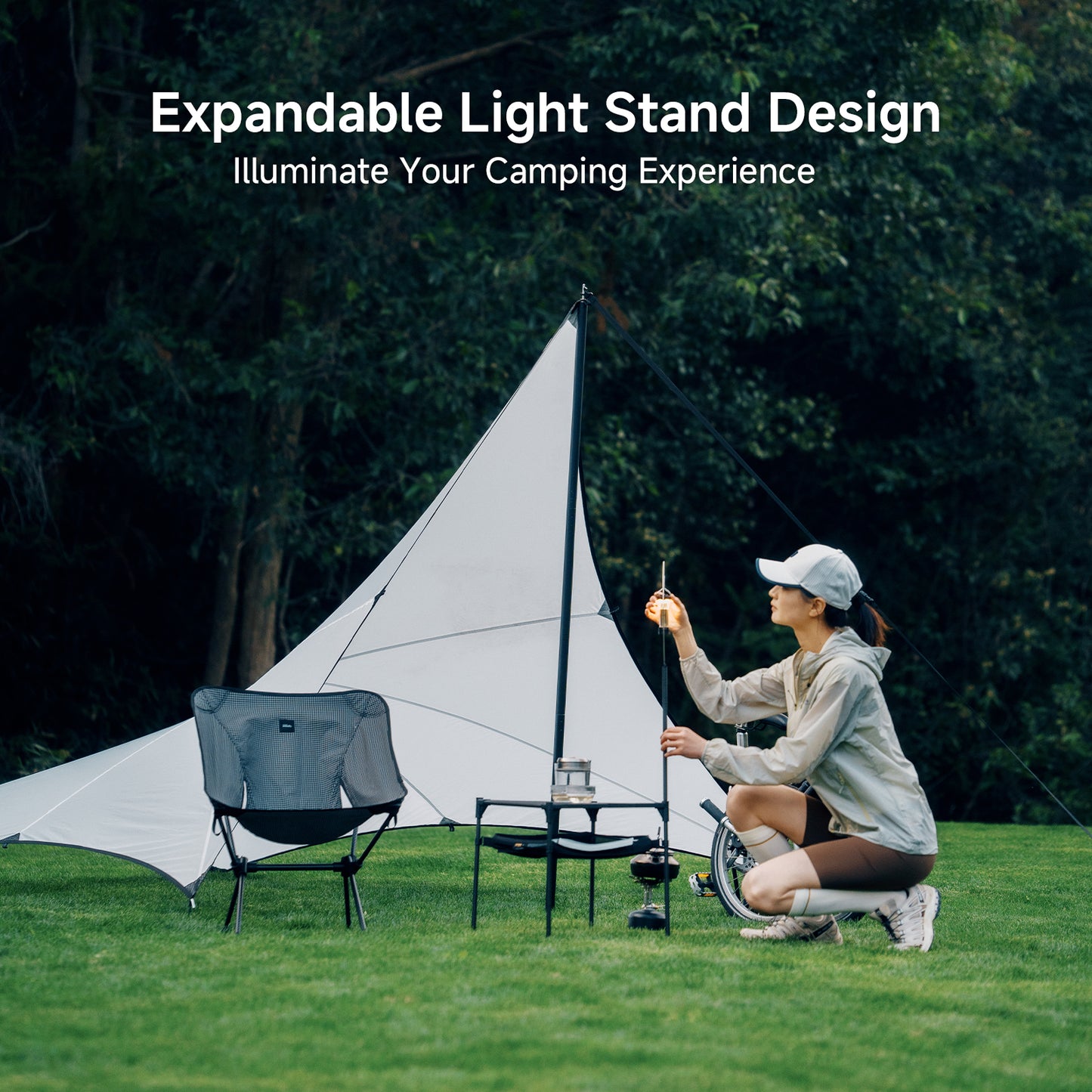 Gooutspringhill Carbon Fiber Square Table
