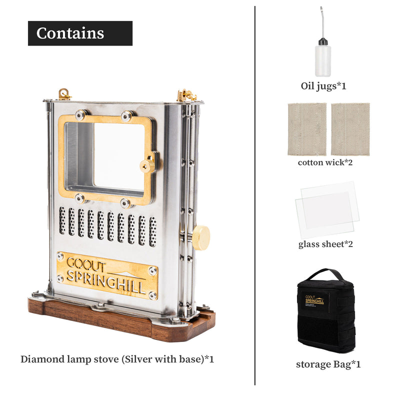 Camping Oil Lamp Stove - gooutspringhill