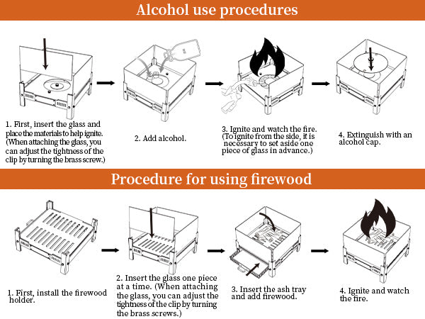 【20% off】Wood & Alcohol Stove - gooutspringhill