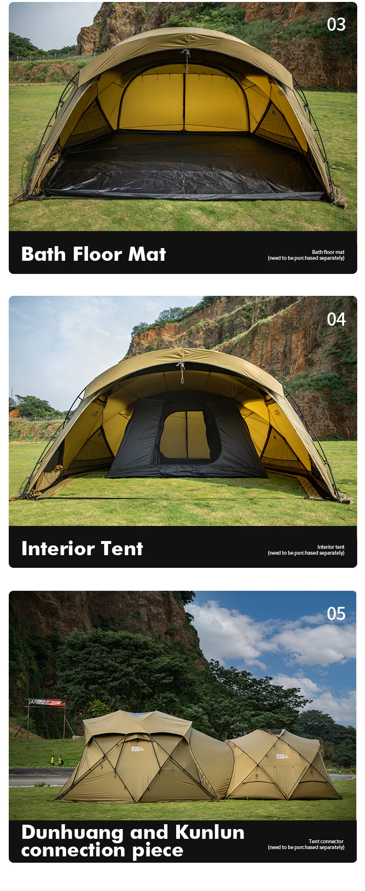 Dunhuang Camping Tent Large Tents - gooutspringhill