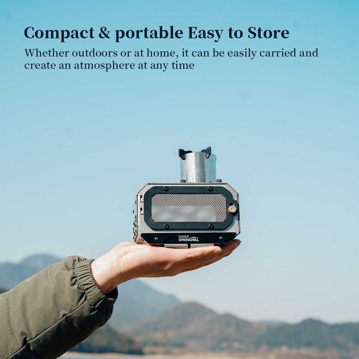 Camping Stove Mini Incense Stove 2.0 - gooutspringhill