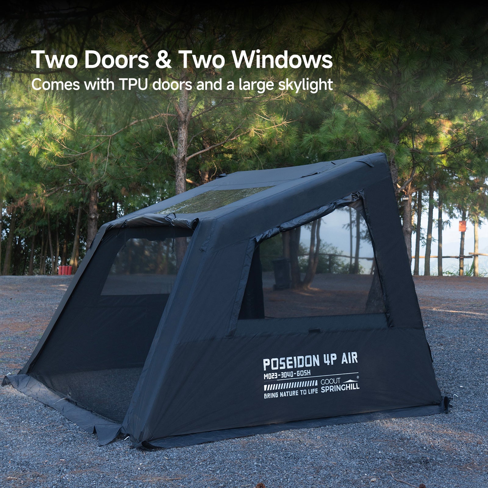 Springhill POSEDON 4P AIR Tent – gooutspringhill