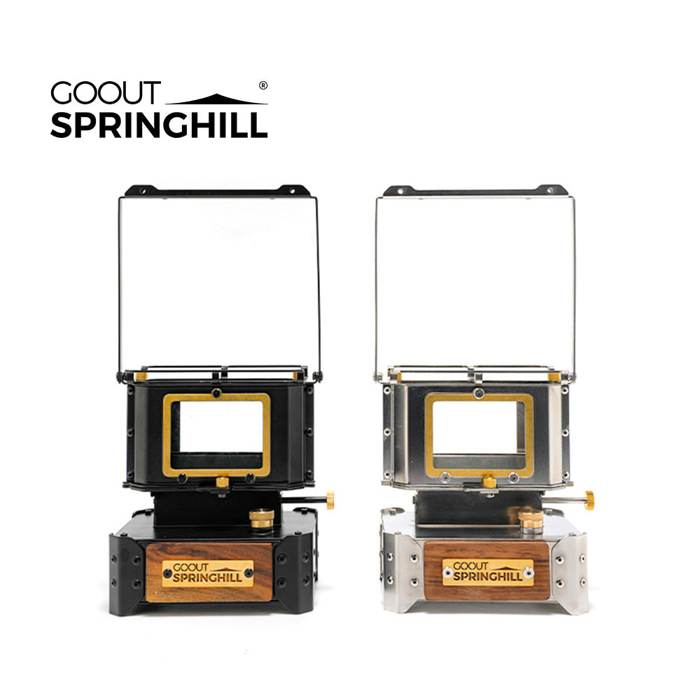 Gooutspringhill Glaze Camp Lamp Stove