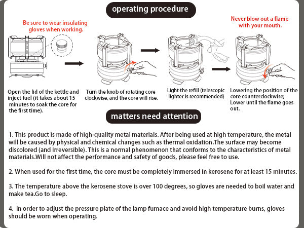 Pangu Camping Stove - gooutspringhill