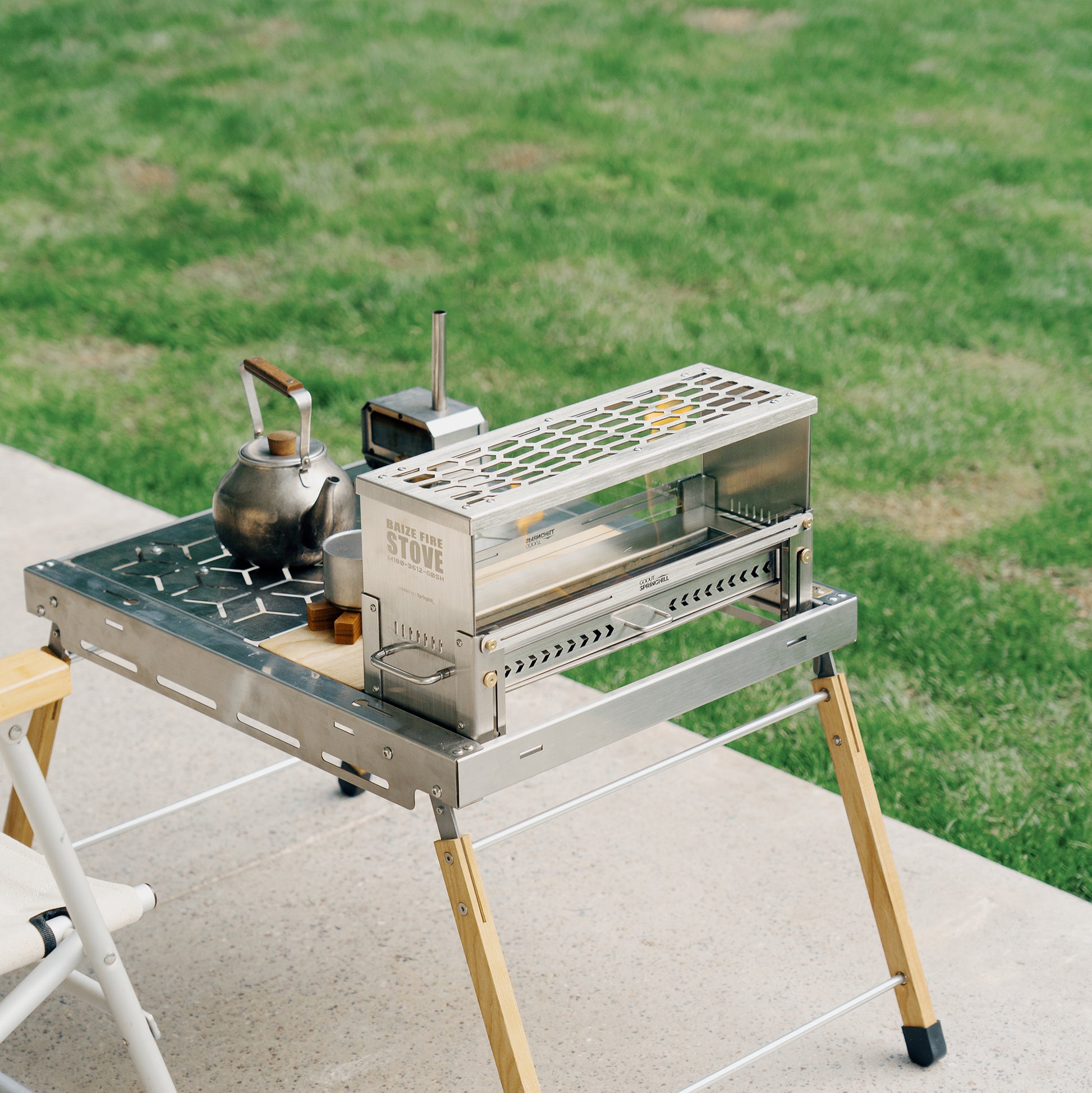 BAIZE IGT Tabletop Fireplace - gooutspringhill