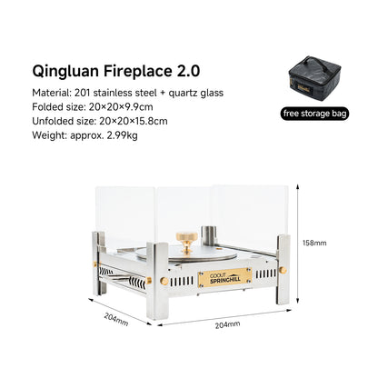 Gooutspringhill Qingluan Fireplace 2.0