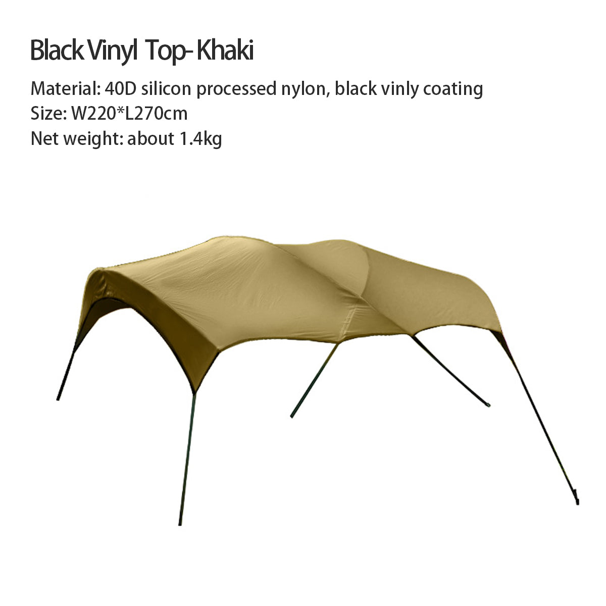Kunlun Nylon Camping Tent Pro 3.0 - gooutspringhill