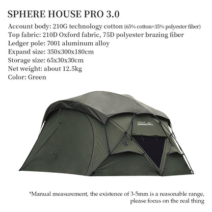 Kunlun Cotton Camping Tent Pro 3.0 - gooutspringhill