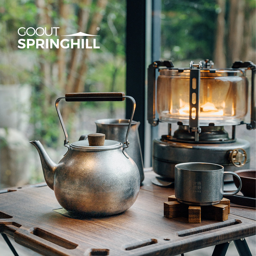 Retro Teapot & Teacup - gooutspringhill