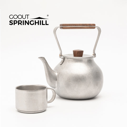 Retro Teapot & Teacup - gooutspringhill