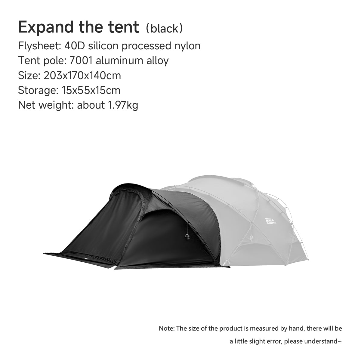 Kunlun Nylon Camping Tent Pro 3.0 - gooutspringhill
