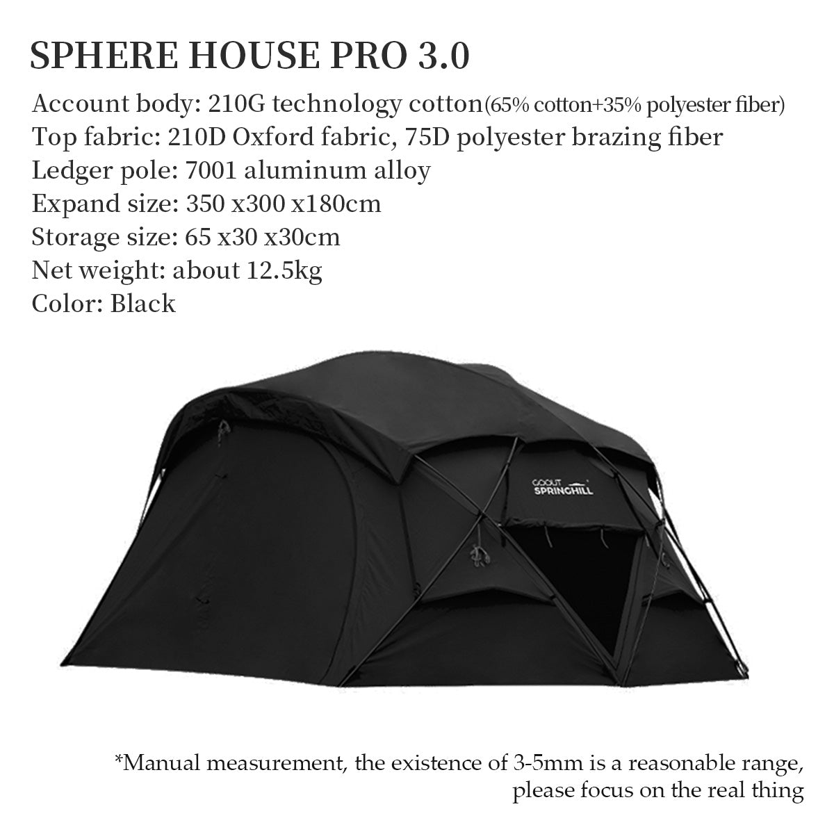 アウトドア寝具 Kun Kunlun Nylon Camping Tent Pro 3.0 – gooutspringhill